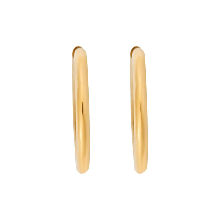 Classic Gold Hoops - Classic - Ileana Makri