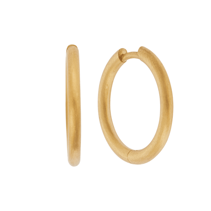 Classic Gold Hoops - Classic - Ileana Makri