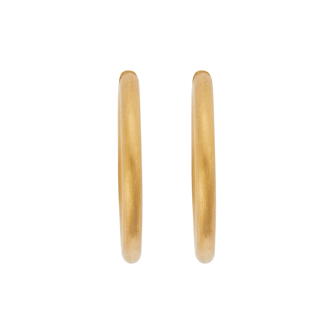 Classic Gold Hoops - Classic - Ileana Makri
