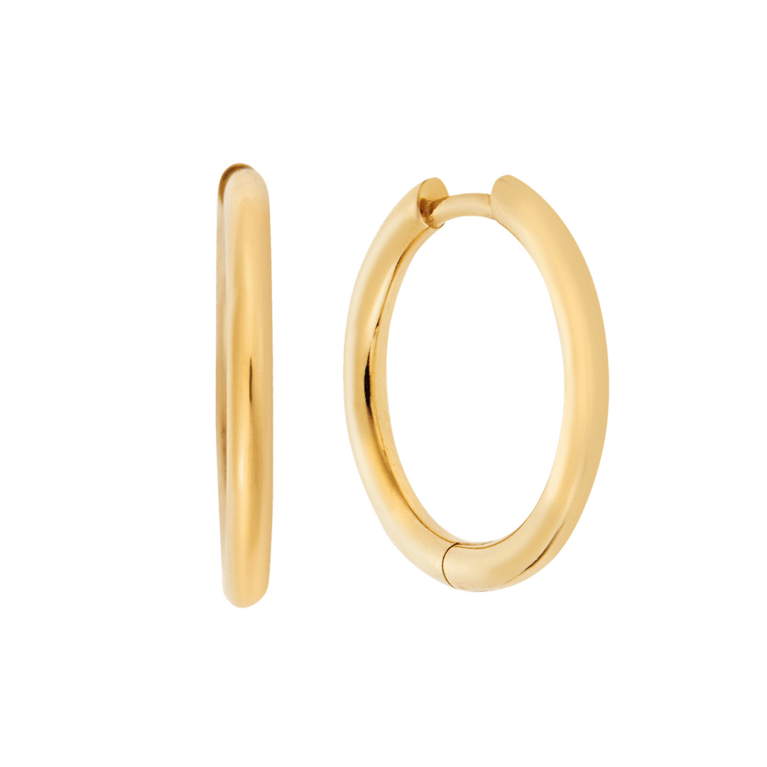 Classic Gold Hoops - Classic - Ileana Makri