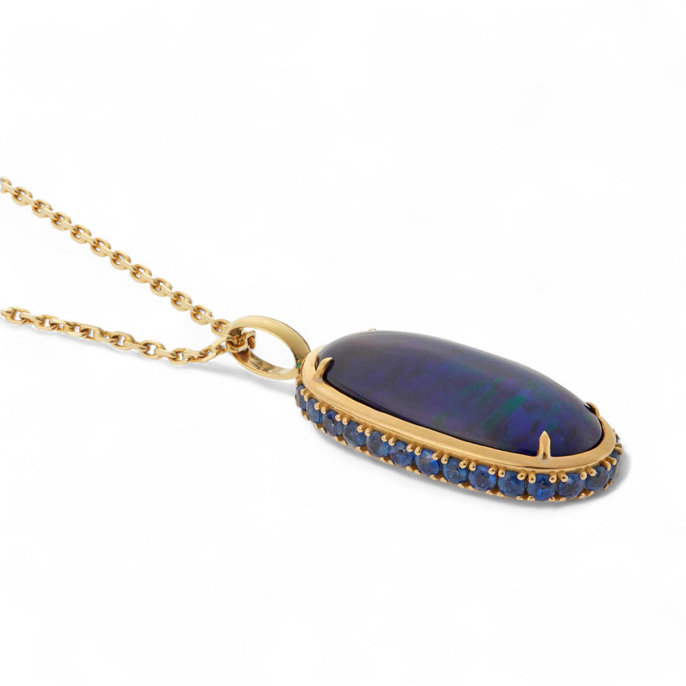 Cobalt Blue Sea Pendant - OAK - Archive - Ileana Makri