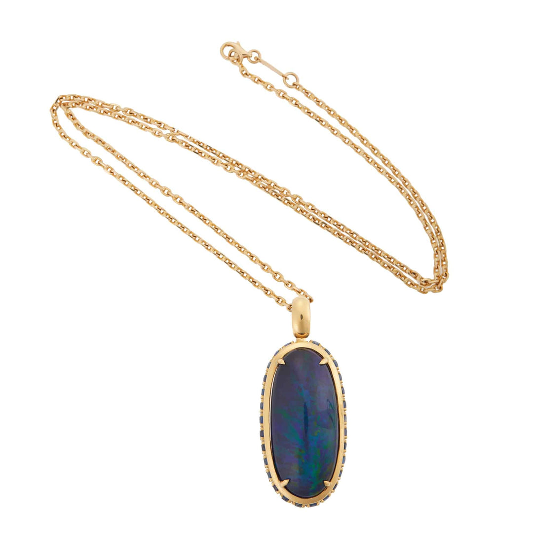 Cobalt Blue Sea Pendant - OAK - Archive - Ileana Makri