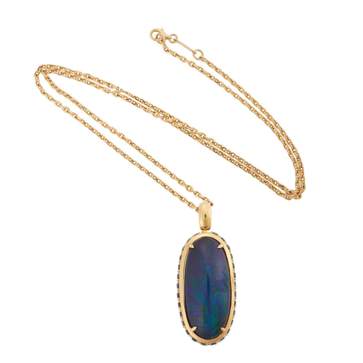Cobalt Blue Sea Pendant - OAK - Archive - Ileana Makri