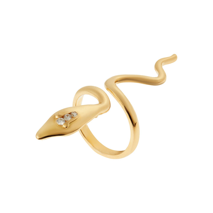 Cobra Yellow Gold Y - D - SNAKES - Ileana Makri