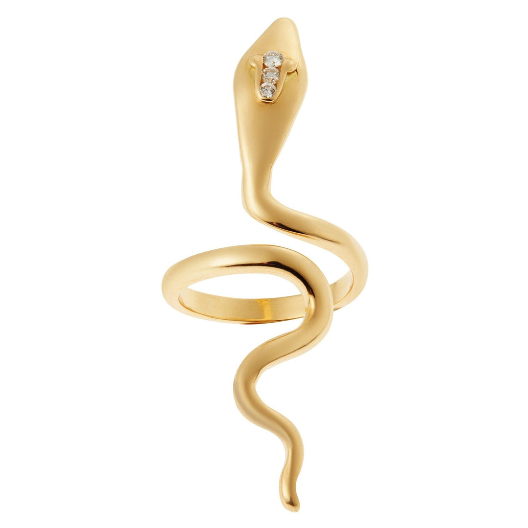 Cobra Yellow Gold Y - D - SNAKES - Ileana Makri