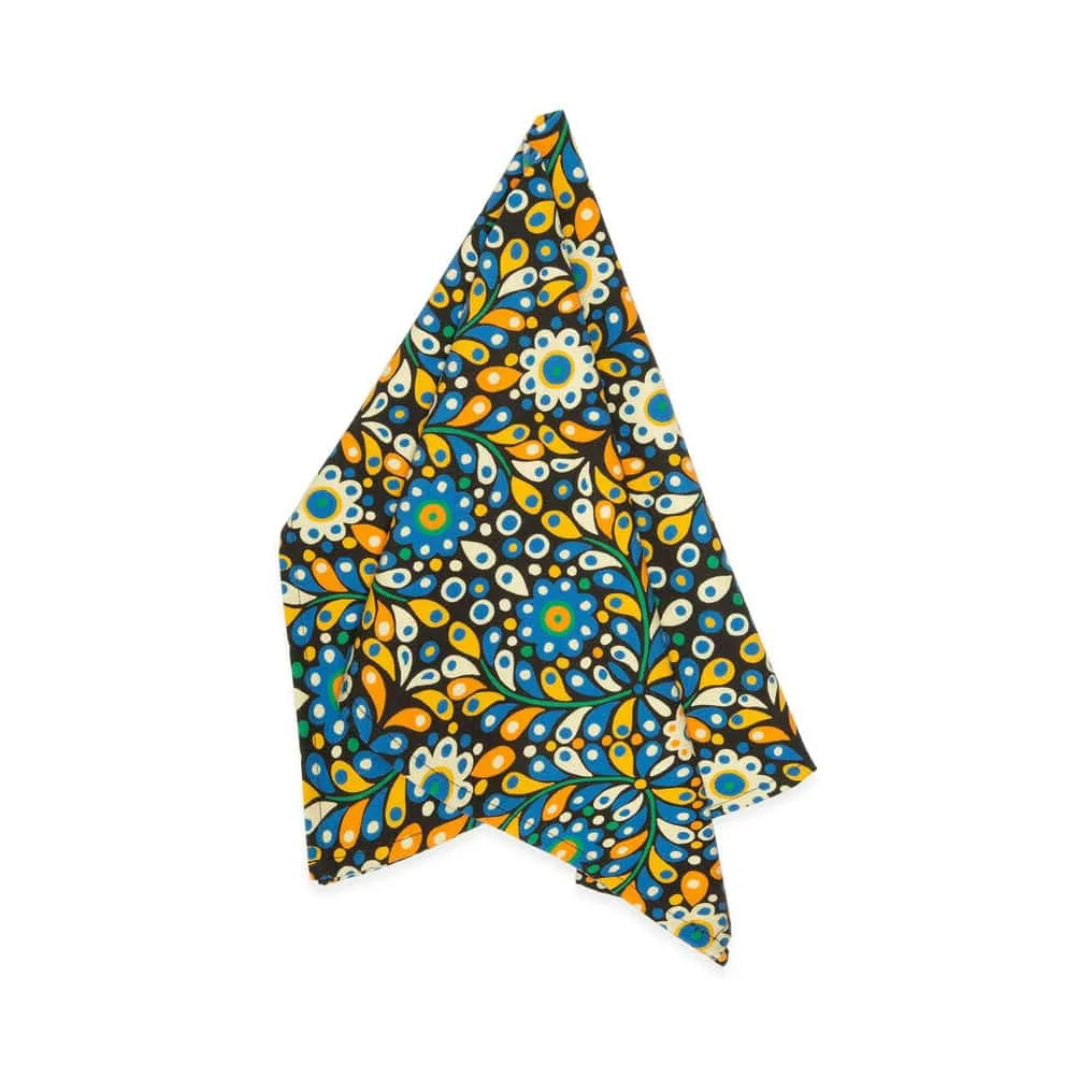 Confetti Blu Dishtowel in Cotton - La Double J - Ileana Makri store