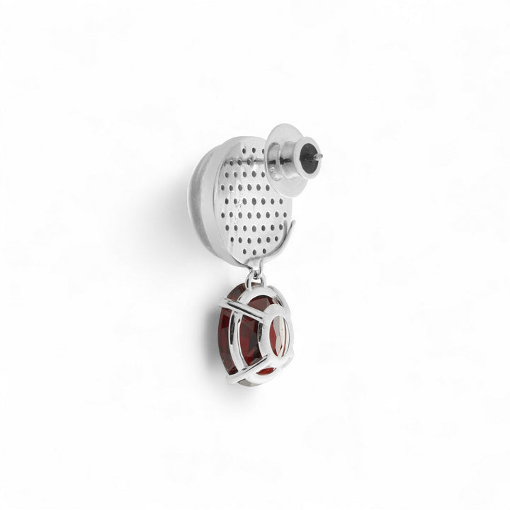 Crimson Light Earrings - One of a Kind - Ileana Makri