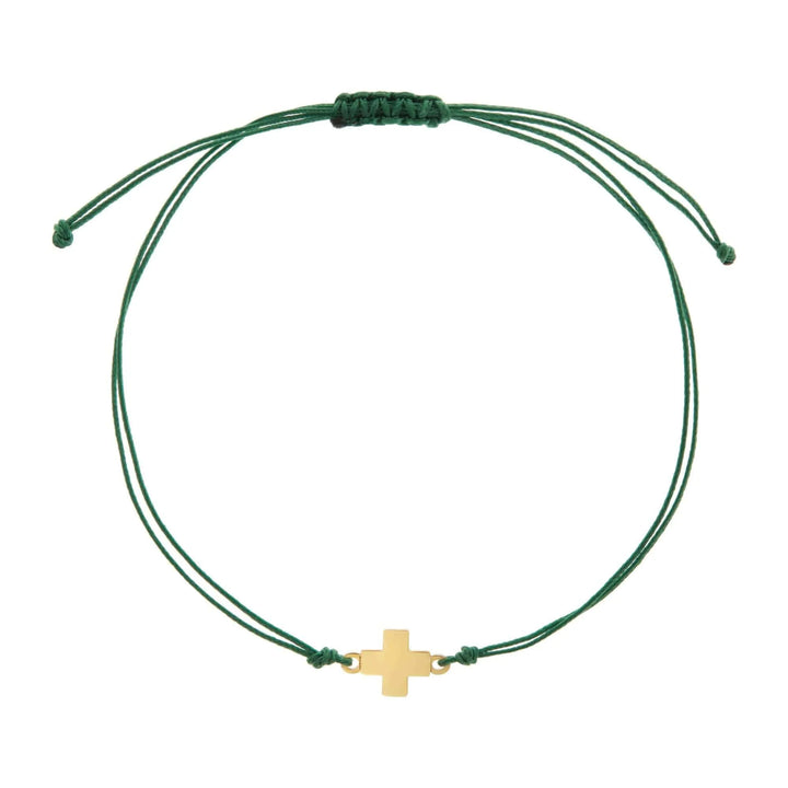 Cross Cord Bracelet Y10 - Eye M Summer - Ileana Makri store