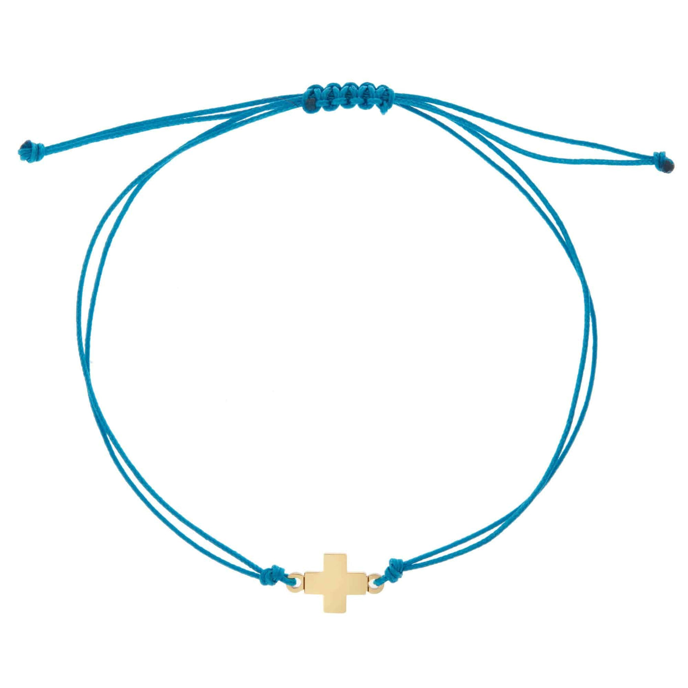 Cross Cord Bracelet Y10 - Eye M Summer - Ileana Makri store