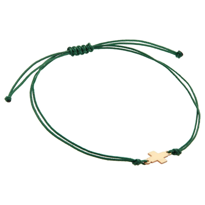 Cross Cord Bracelet Y10 - Eye M Summer - Ileana Makri store