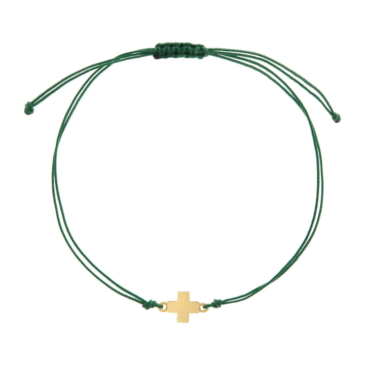 Cross Cord Bracelet Y9 - Eye M Summer - Ileana Makri
