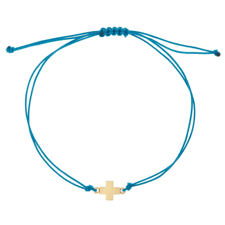 Cross Cord Bracelet Y9 - Eye M Summer - Ileana Makri