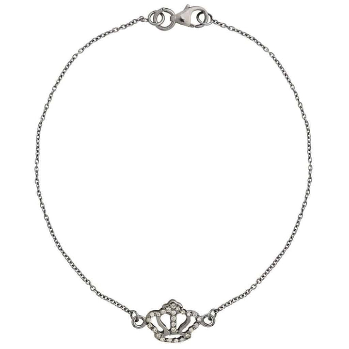 Crown Bracelet P - Ox - Chd - SYMBOLS - Ileana Makri