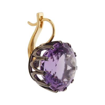 Medium Crown Purple Amethyst - Crown - Ileana Makri store