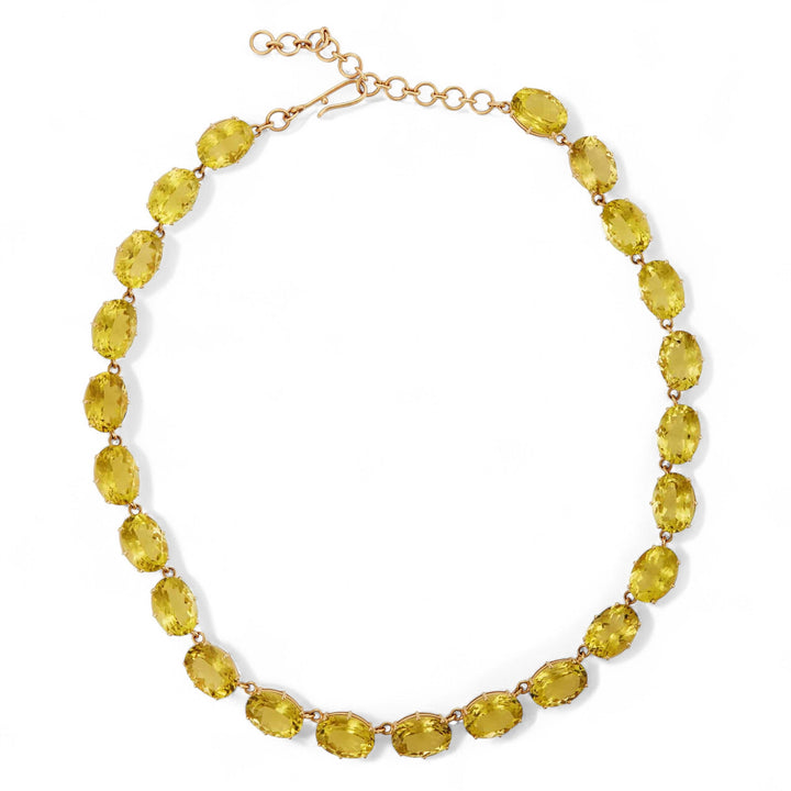 Crown Necklace Lemon Quartz - Crown - Ileana Makri