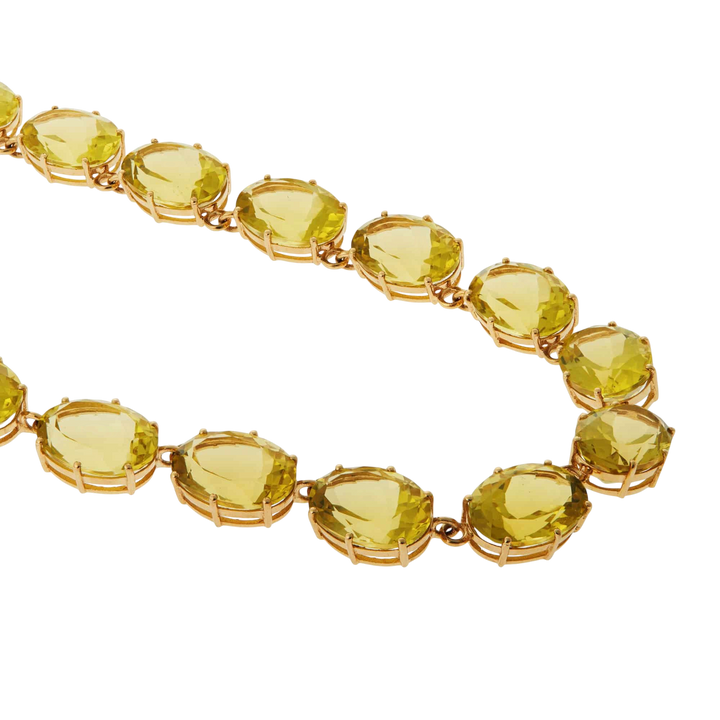 Crown Necklace Lemon Quartz - Crown - Ileana Makri