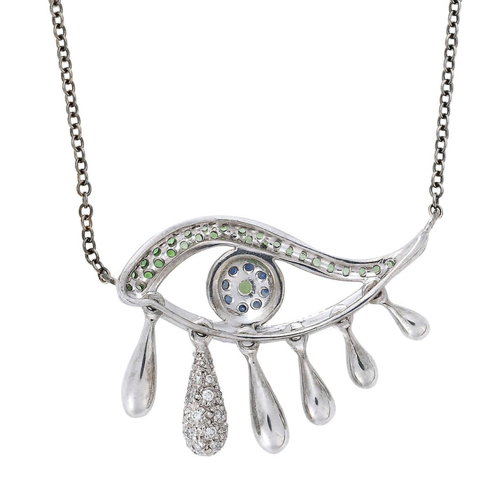 Crying Eye Necklace - Crying Eyes - Ileana Makri