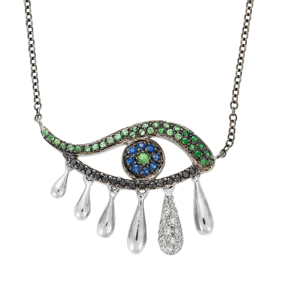 Crying Eye Necklace - Crying Eyes - Ileana Makri