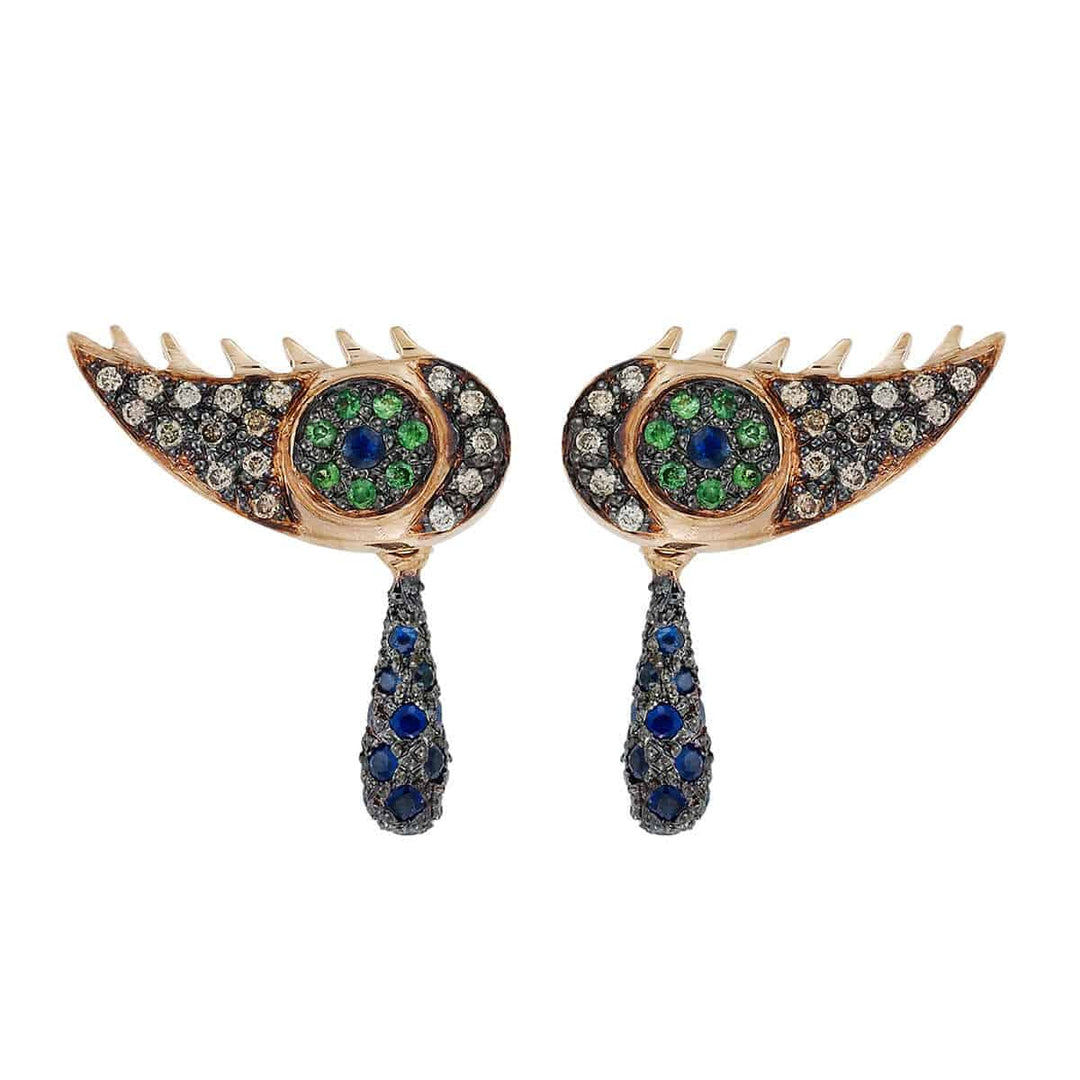 Crying Eye Stud P - Chd - Ts - Bs - S - Crying Eyes - Ileana Makri