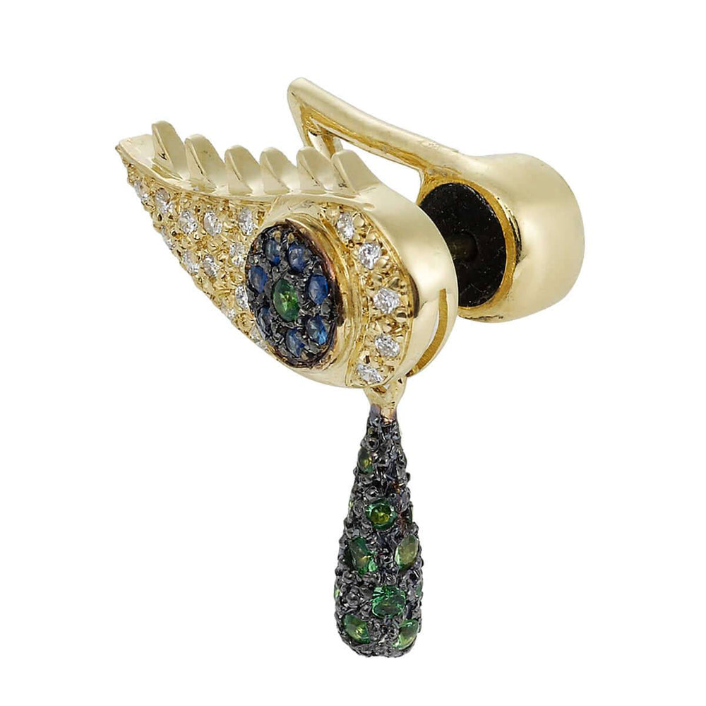 Crying Eye Stud Y - D - Ts - Bs - S - Crying Eyes - Ileana Makri
