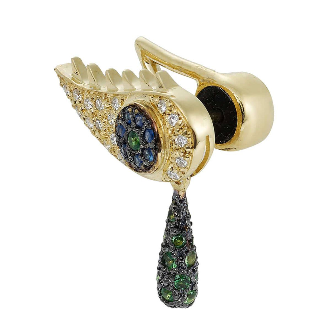 Crying Eye Stud Y - D - Ts - Bs - S - Crying Eyes - Ileana Makri