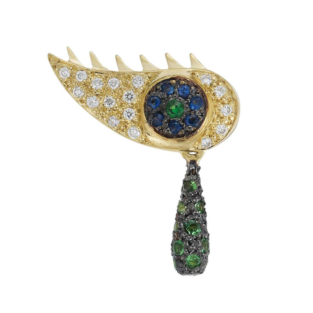 Crying Eye Stud Y - D - Ts - Bs - S - Crying Eyes - Ileana Makri