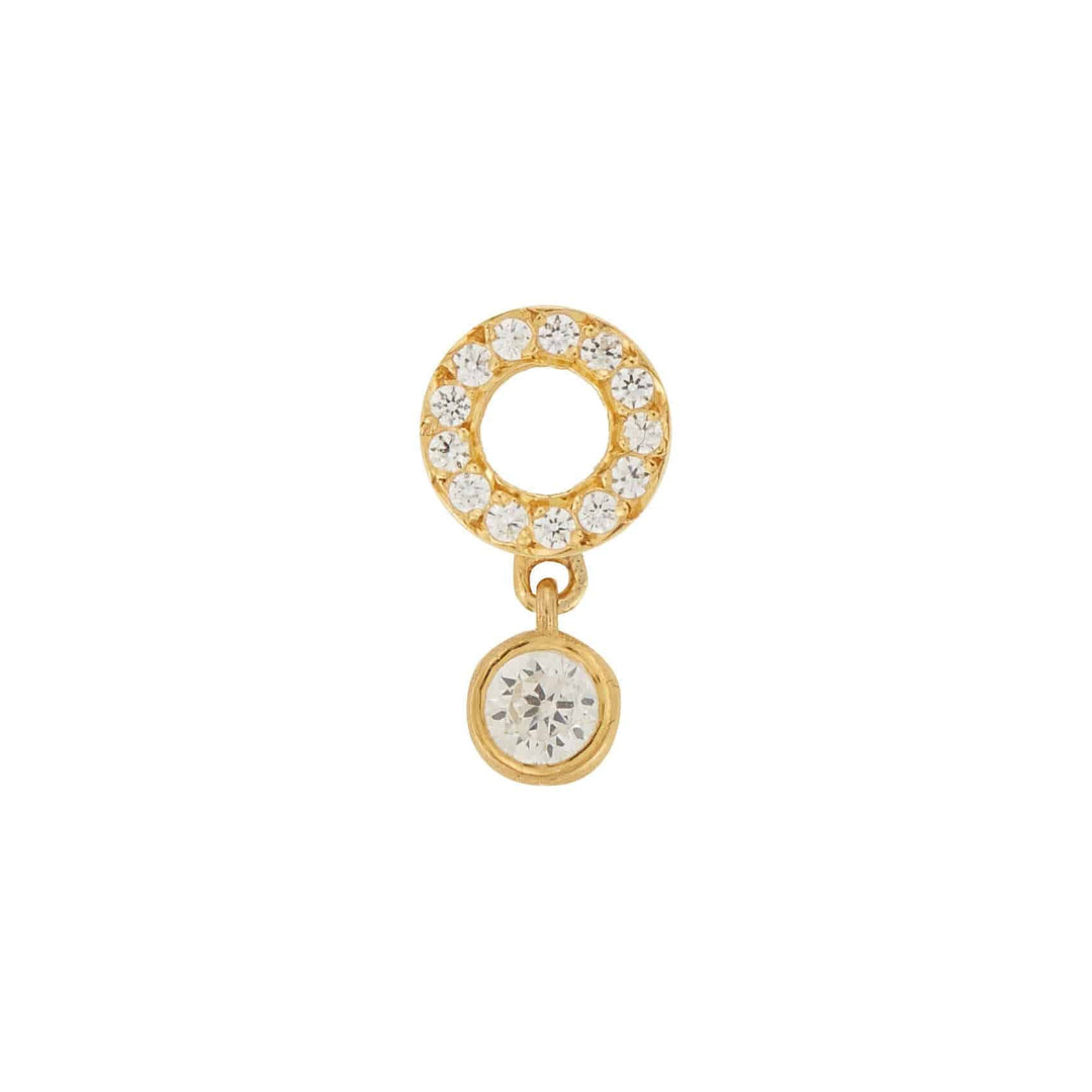 Crystal Drop Studs - Eye M Core - Ileana Makri