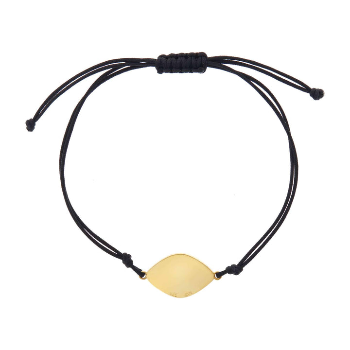 Crystal Oval Eye Cord Bracelet - Eye M Eyes - Ileana Makri