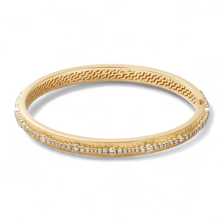 Diamond Ripple Bangle
