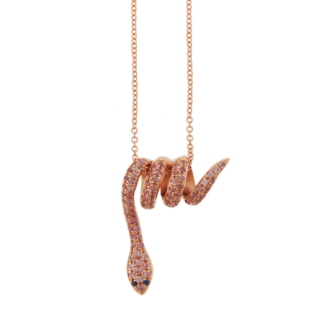 Curled Snake Pendant P - Ps - Bs - SNAKES - Ileana Makri
