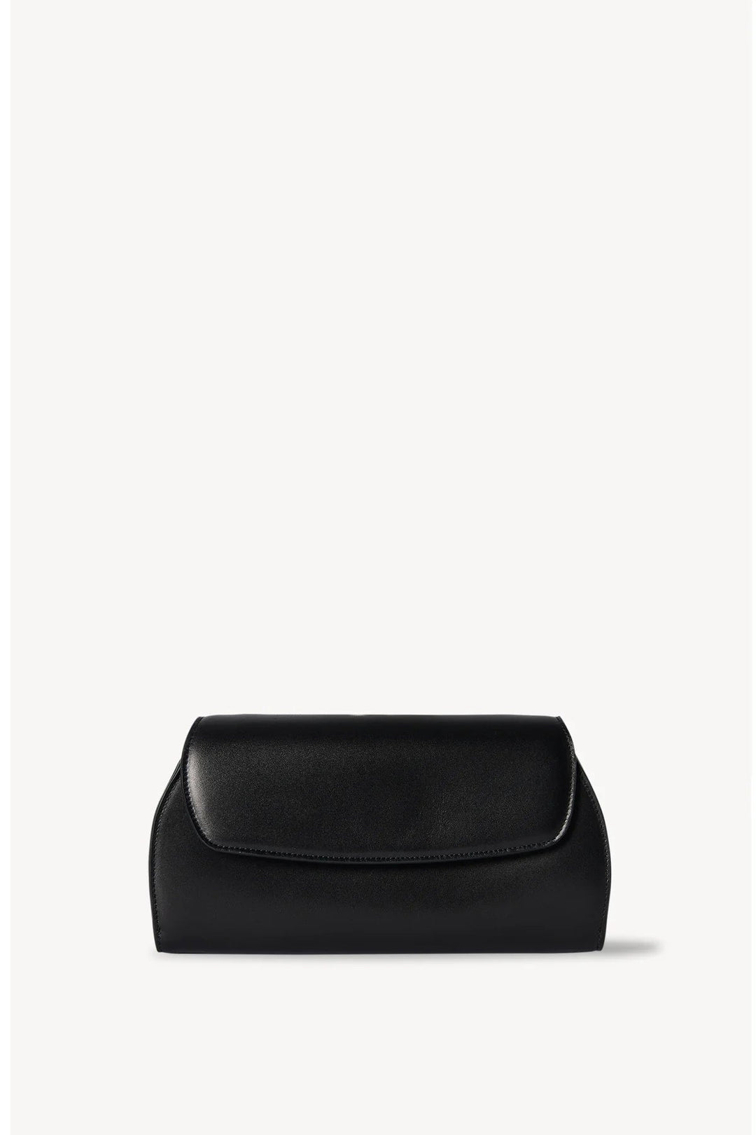 Curved Clutch in Black - The Row - Ileana Makri