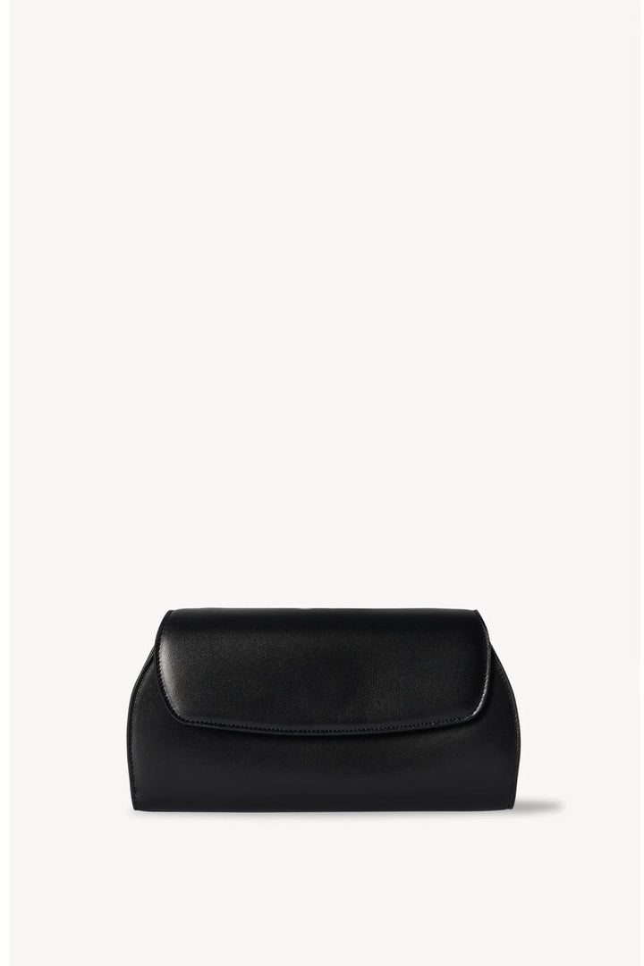 Curved Clutch in Black - The Row - Ileana Makri