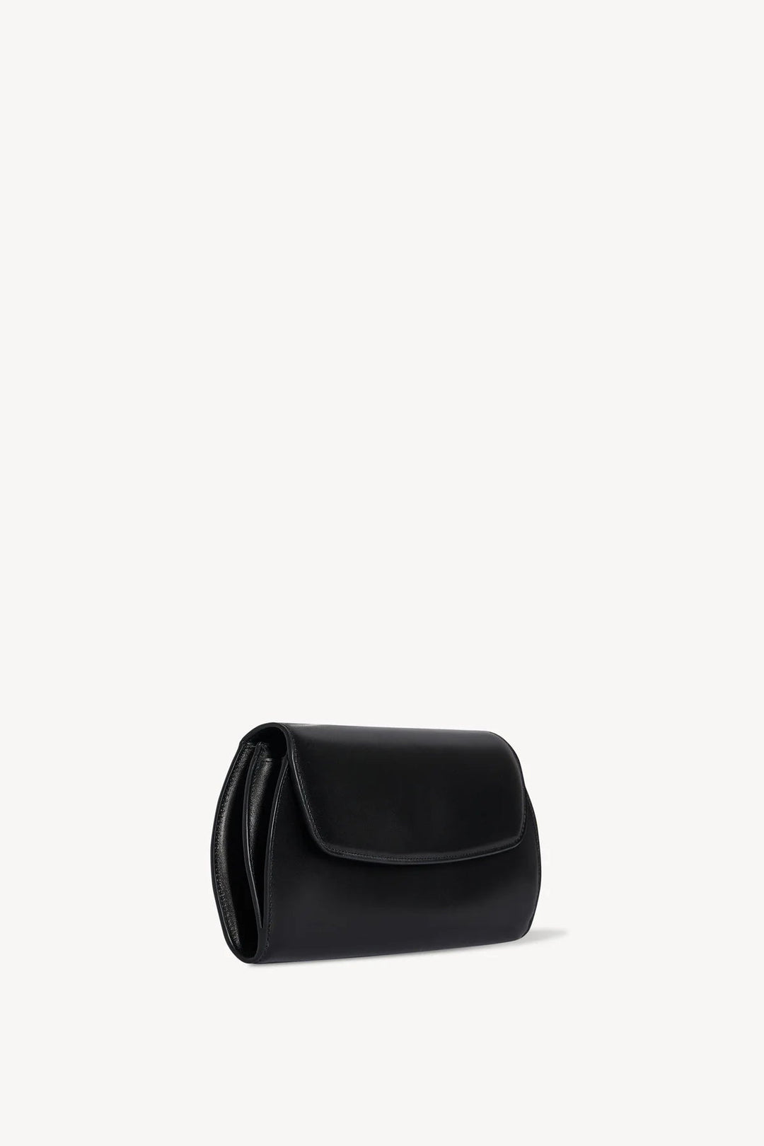 Curved Clutch in Black - The Row - Ileana Makri
