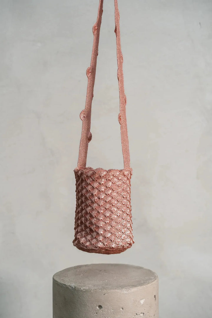 Seashell Rose Gold, Bags, Ileana Makri, Handbags