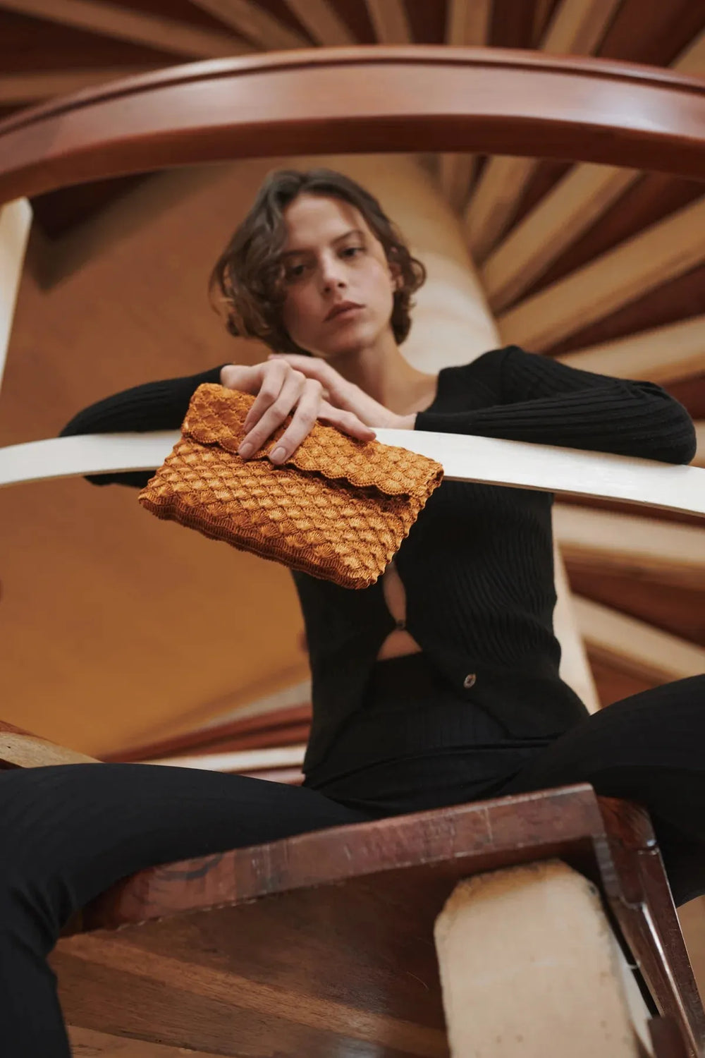 Seashell Clutch Copper - Ileana Makri