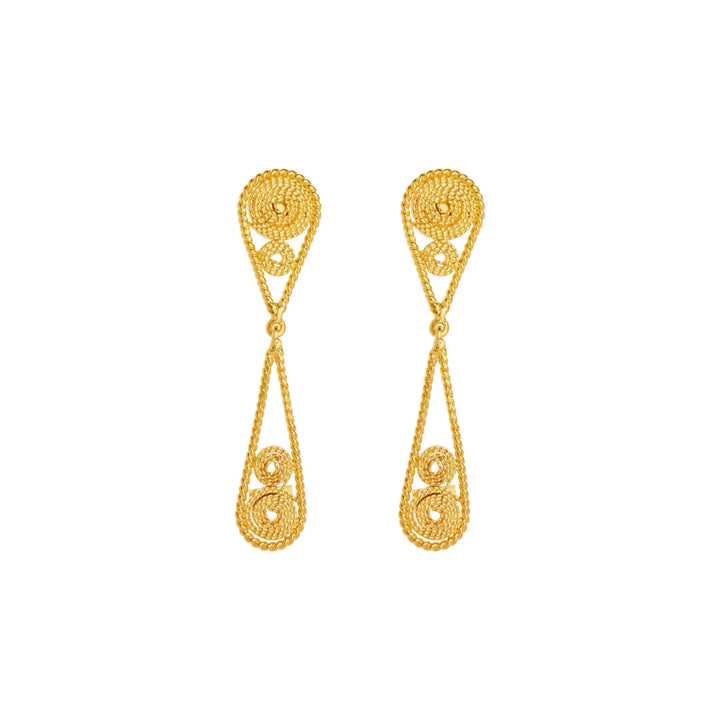 Dafni Earrings, IMZD-Earrings, Ileana Makri, Jewelry