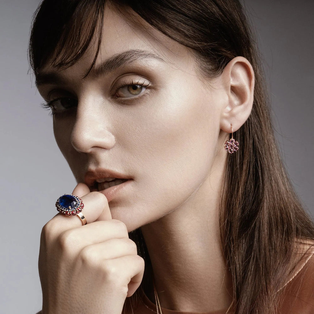 Daisy Bloom Earrings P - PS - Florescence - Ileana Makri