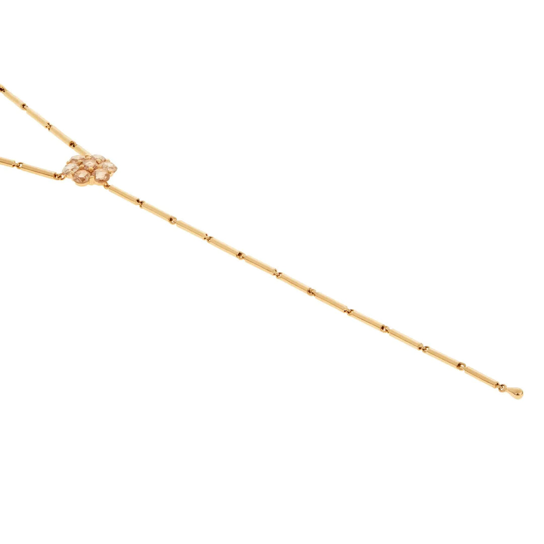 Daisy Bloom Lariat Y-LCD - Florescence - Ileana Makri store