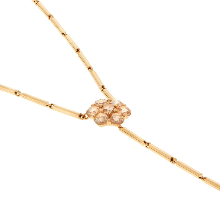 Daisy Bloom Lariat Y-LCD - Florescence - Ileana Makri store