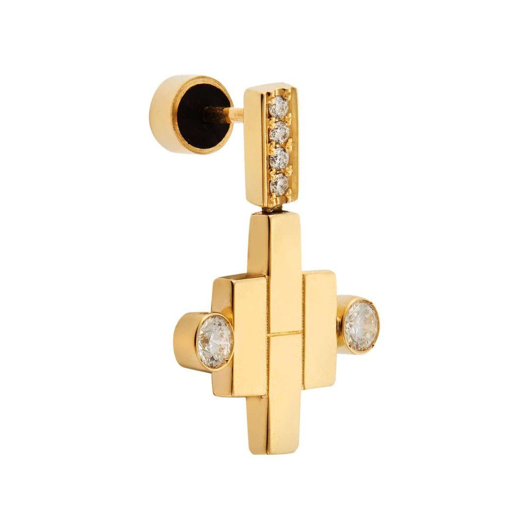 Dangling Pond Earrings Y - D - Cascade - Ileana Makri