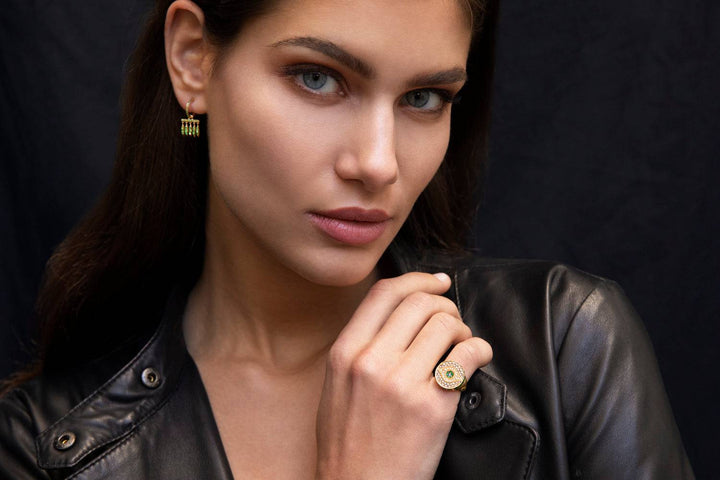 Dawn Candy Chevalier Ring Y - D - Em - Gem Candy - Ileana Makri