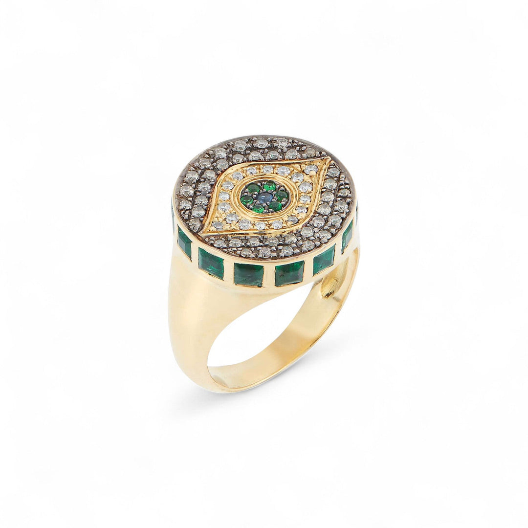 Dawn Candy Chevalier Ring Y - D - Em - Gem Candy - Ileana Makri