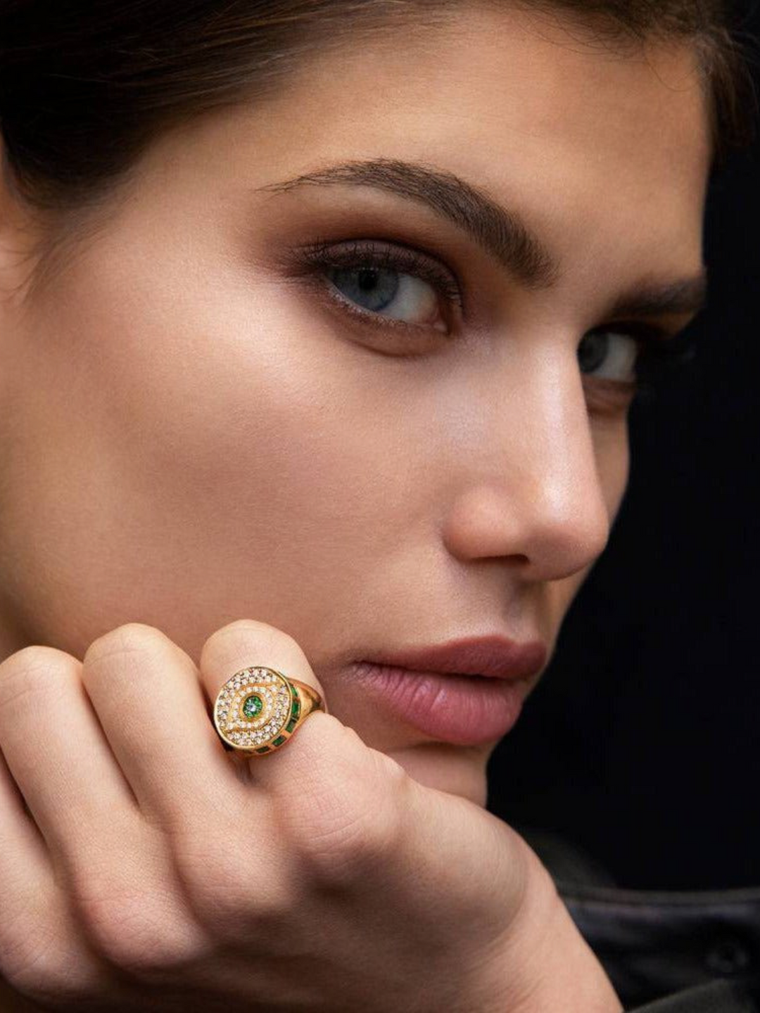 Dawn Candy Chevalier Ring Y - D - Em - Gem Candy - Ileana Makri