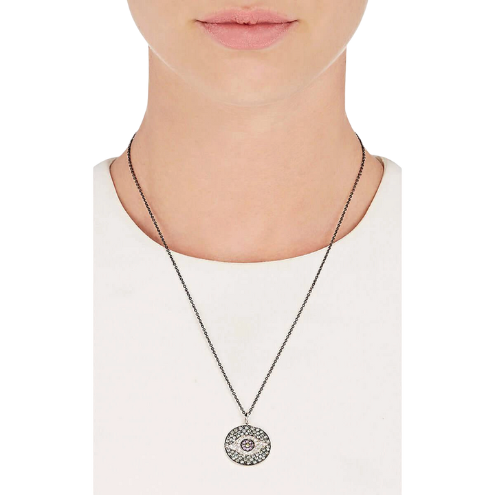 Dawn Pendant Aurora Sapphires - EVIL EYE - Ileana Makri
