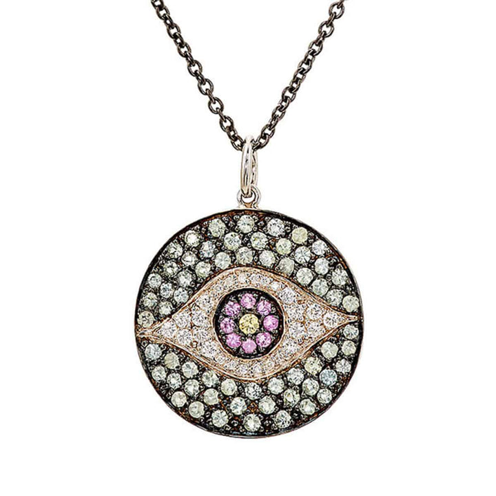 Dawn Pendant Aurora Sapphires - EVIL EYE - Ileana Makri