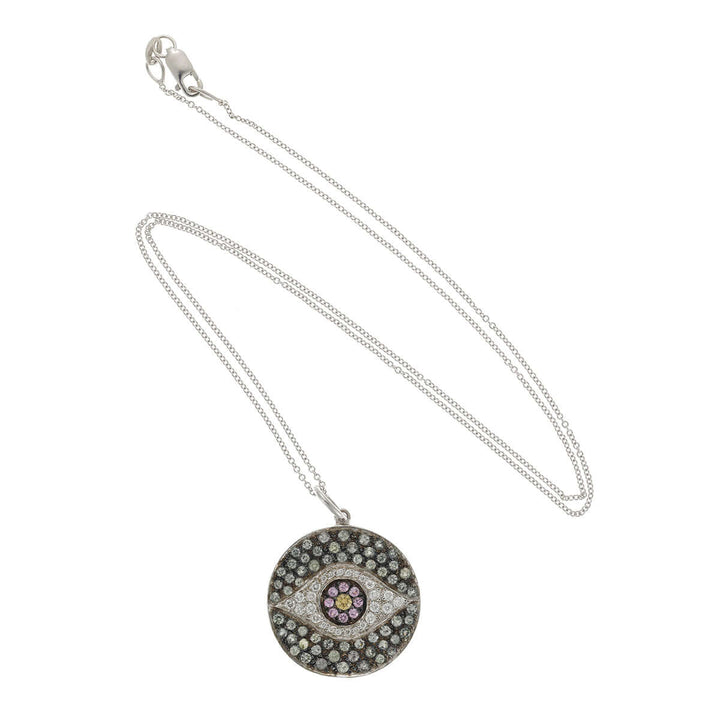 Dawn Pendant Aurora Sapphires - EVIL EYE - Ileana Makri