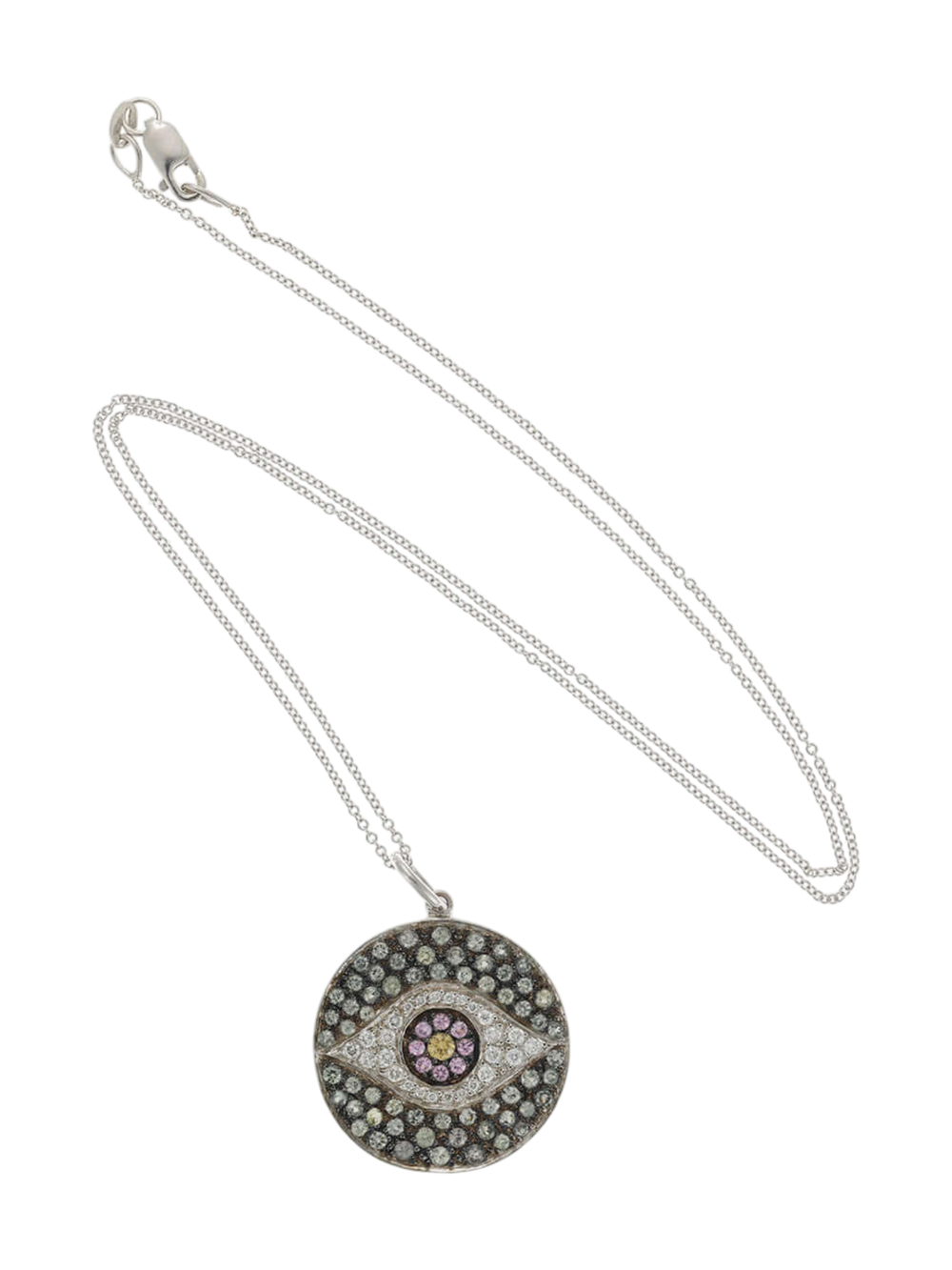 Dawn Pendant Aurora Sapphires - EVIL EYE - Ileana Makri
