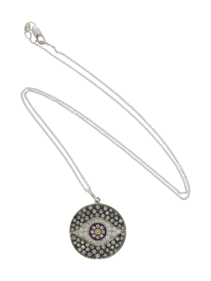 Dawn Pendant Aurora Sapphires - EVIL EYE - Ileana Makri
