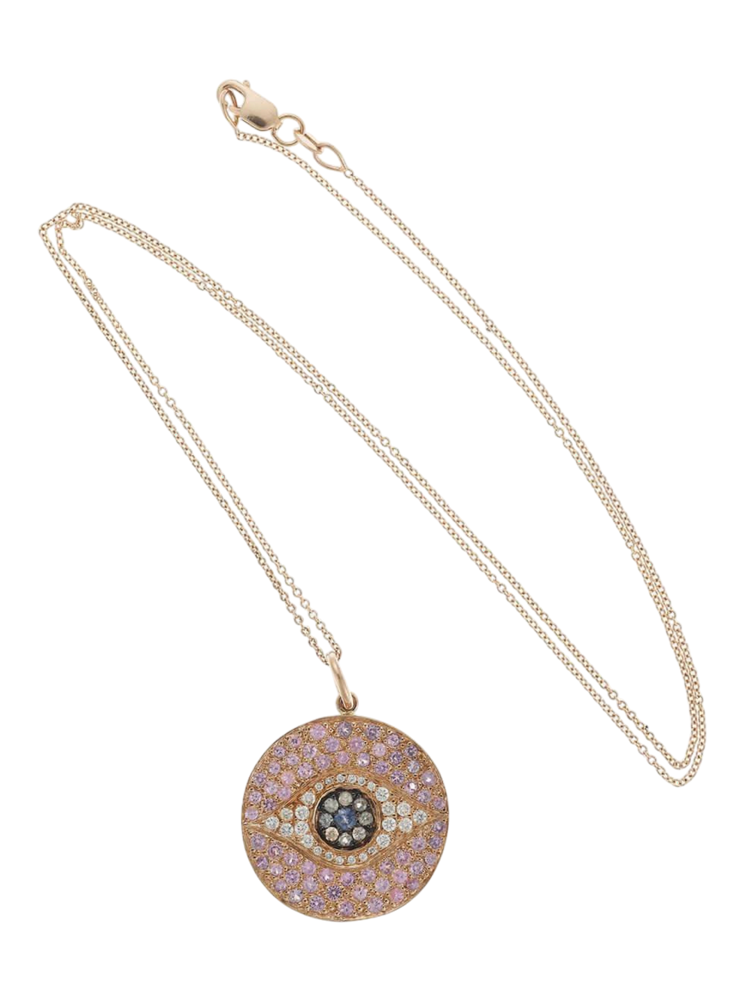 Dawn Pendant Blush Aurora - EVIL EYE - Ileana Makri