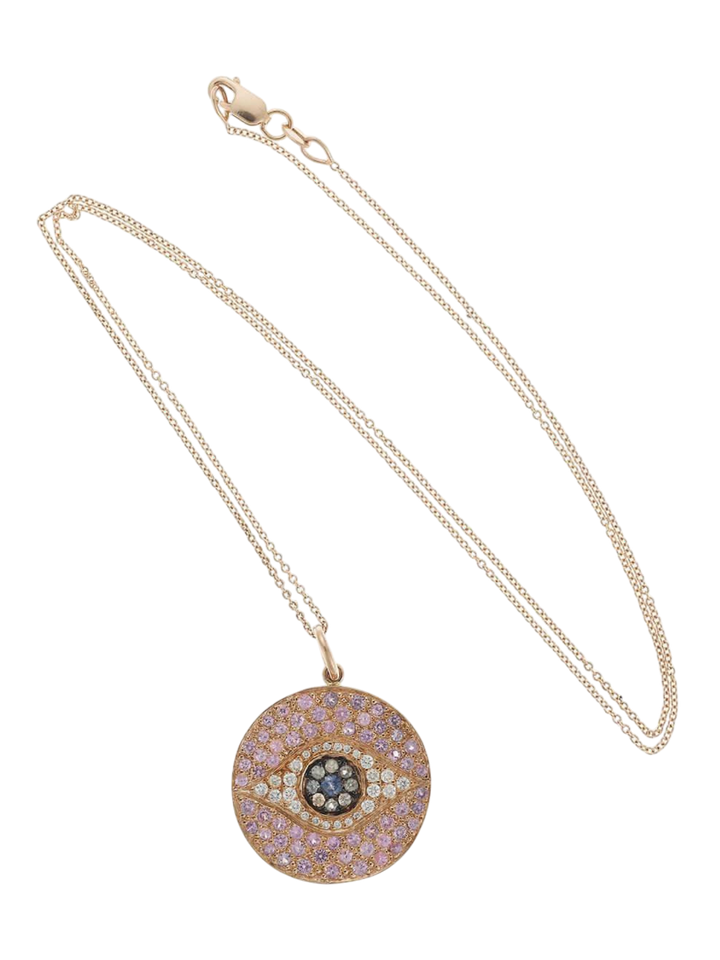 Dawn Pendant Blush Aurora - EVIL EYE - Ileana Makri